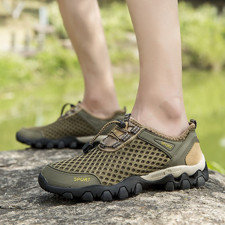 Men's Breathable Outdoor Sneakers with Non-Slip Sole Mune Fashion