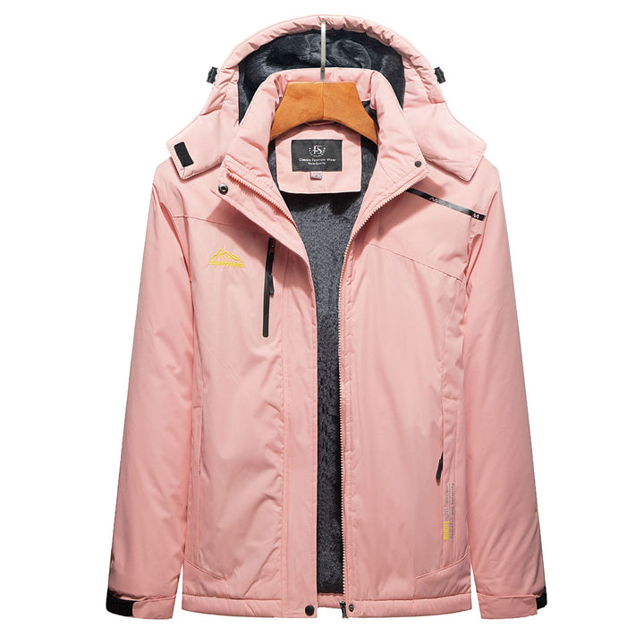 Men's Insulated Winter Parka with Teddy Lining, Hood and Water-Repellent Outer Shell Mune Fashion