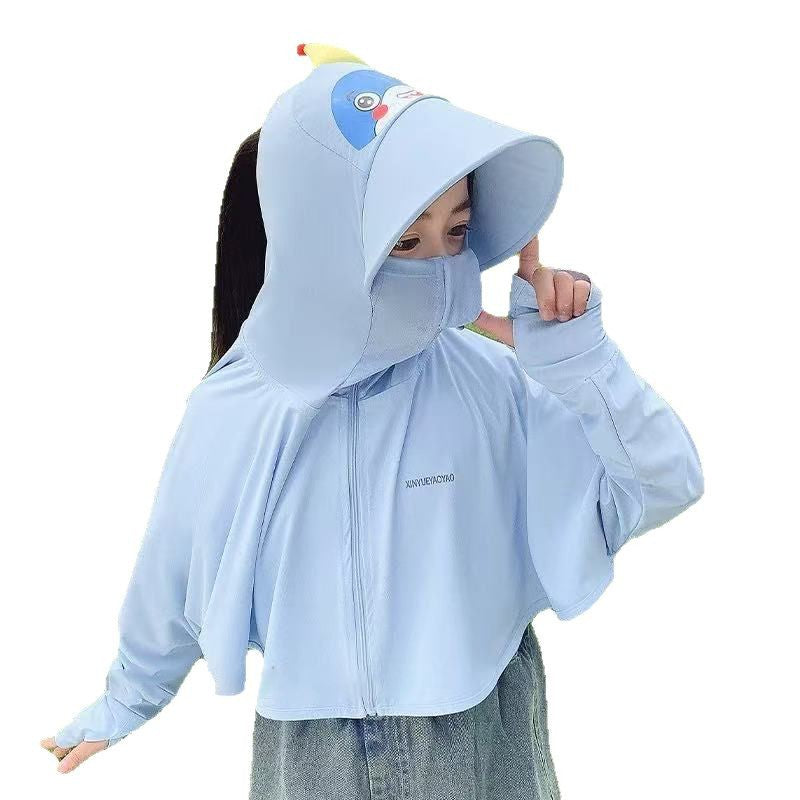 Girls Lightweight Hoodie with Bunny Ears Mune Fashion