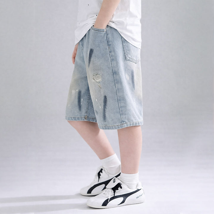 Unisex trendy Denim Bermudas Mune Fashion