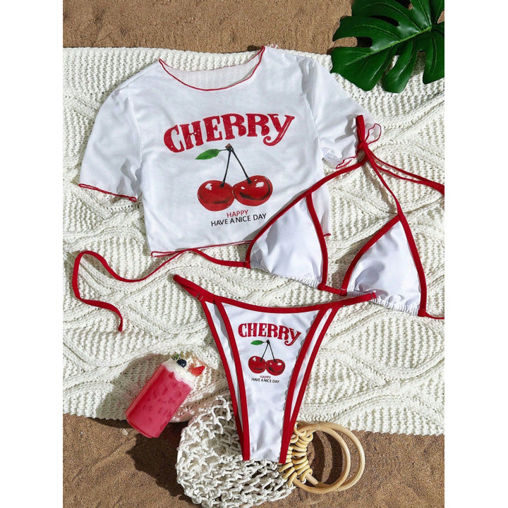 Women's Sexy Two-Piece Bikini Set with Sporty Top Mune Fashion