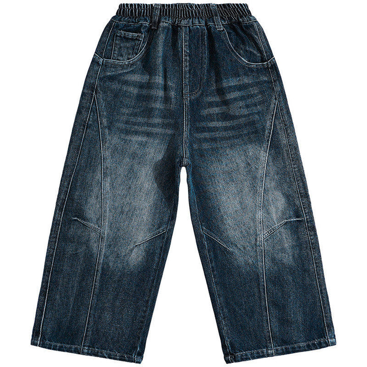 Unisex loose-fitting denim pants with a casual fit Mune Fashion