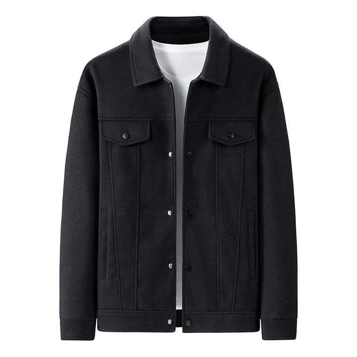 Men's Casual Cord Jacket with Unique Pattern Mune Fashion