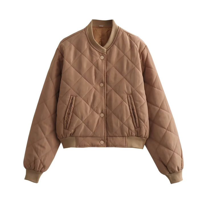 Ladies Patterned Quilted Jacket