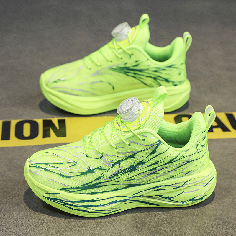 Unisex eye-catching platform sneakers with quick adjustment system and sculpted wave sole Mune Fashion