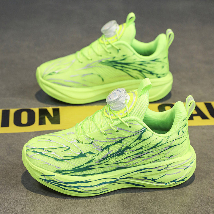Unisex eye-catching platform sneakers with quick adjustment system and sculpted wave sole Mune Fashion