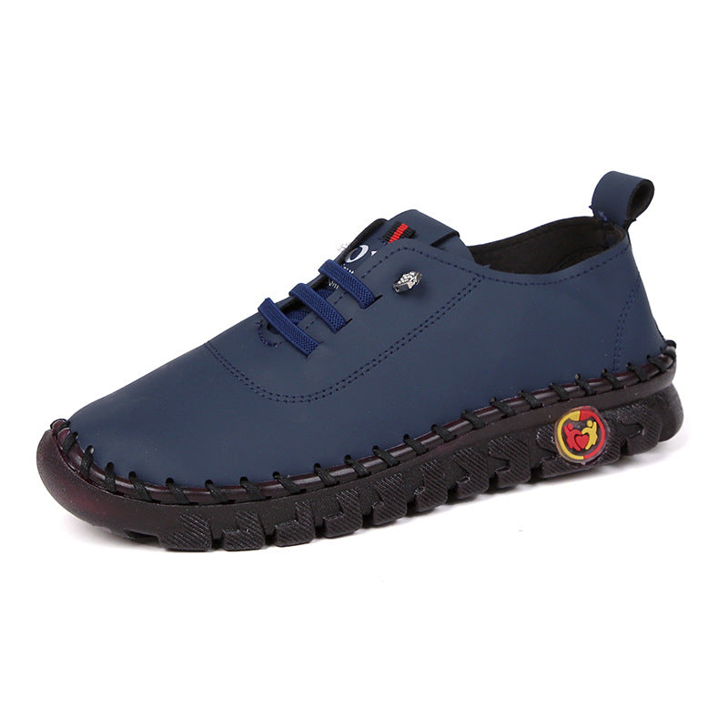 Women's lightweight casual sneakers with hand-stitched welt seam, elastic lacing system and profiled rubber sole Mune Fashion