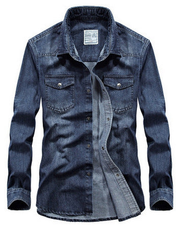 Men's Jeans Shirt Mune Fashion