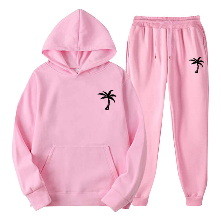 Ladies Comfortable Hoodie and Jogging Pants Set Mune Fashion