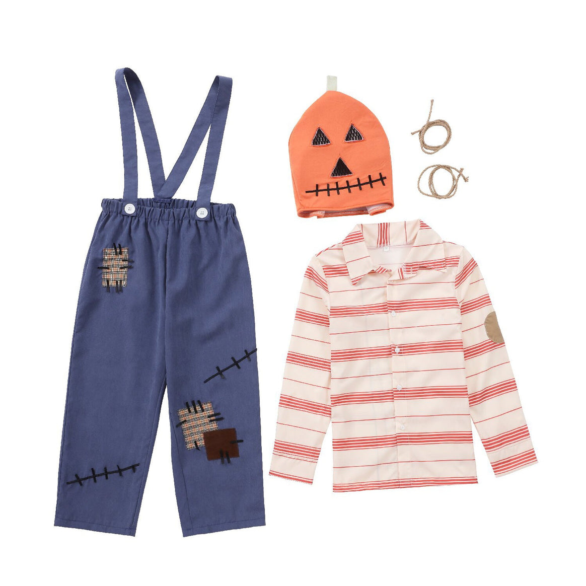 Children's Costume as Pumpkin Farmer Mune Fashion