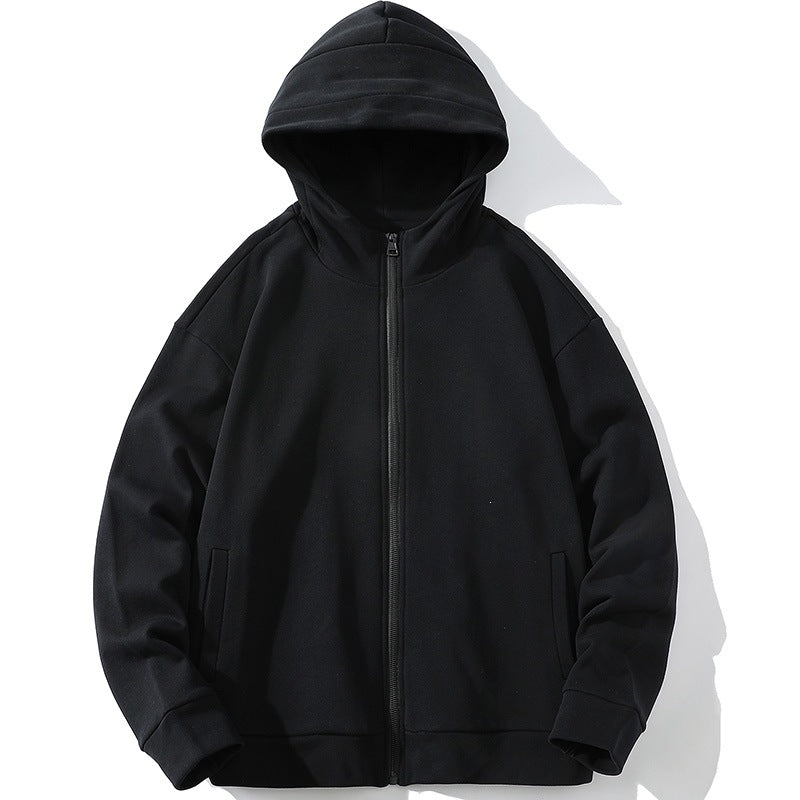 Unisex Oversize Hooded Zip Jacket made of soft fleece with a full zipper and side pockets Mune Fashion