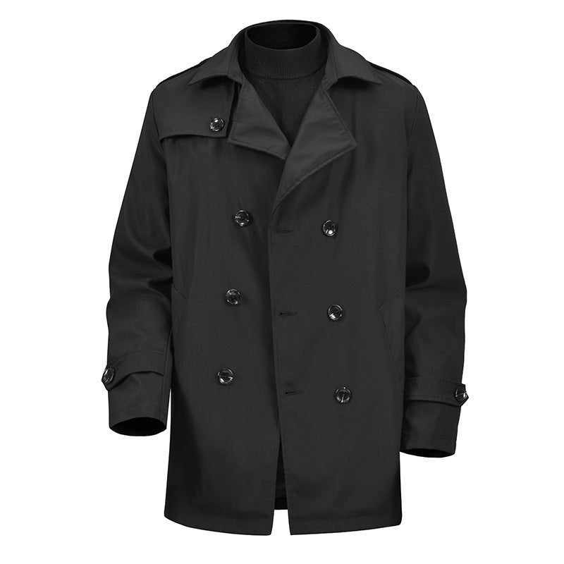 Men's Fashionable Trench Coat Mune Fashion