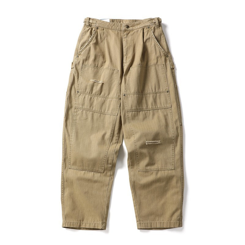 Men's Utility Cargo Pants in Baggy Workwear Style Mune Fashion