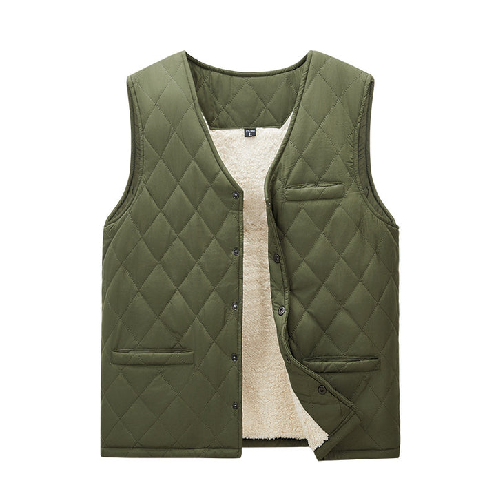 Men's Padded Outdoor Quilted Vest Mune Fashion