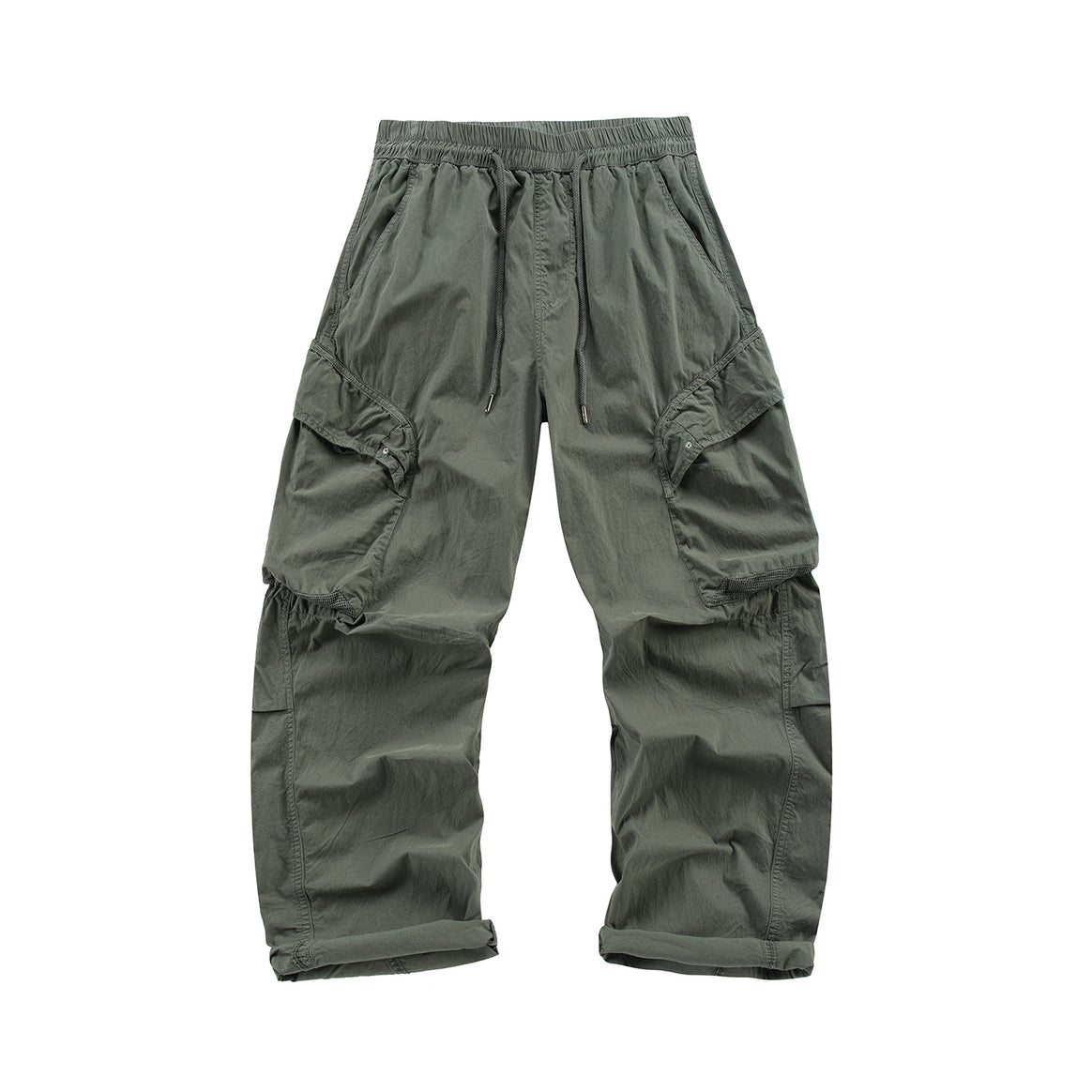 Herren Leichte Cargo-Jogginghose mit Elastikbund, Kordelzug und Mehrzwecktaschen Mune Fashion
