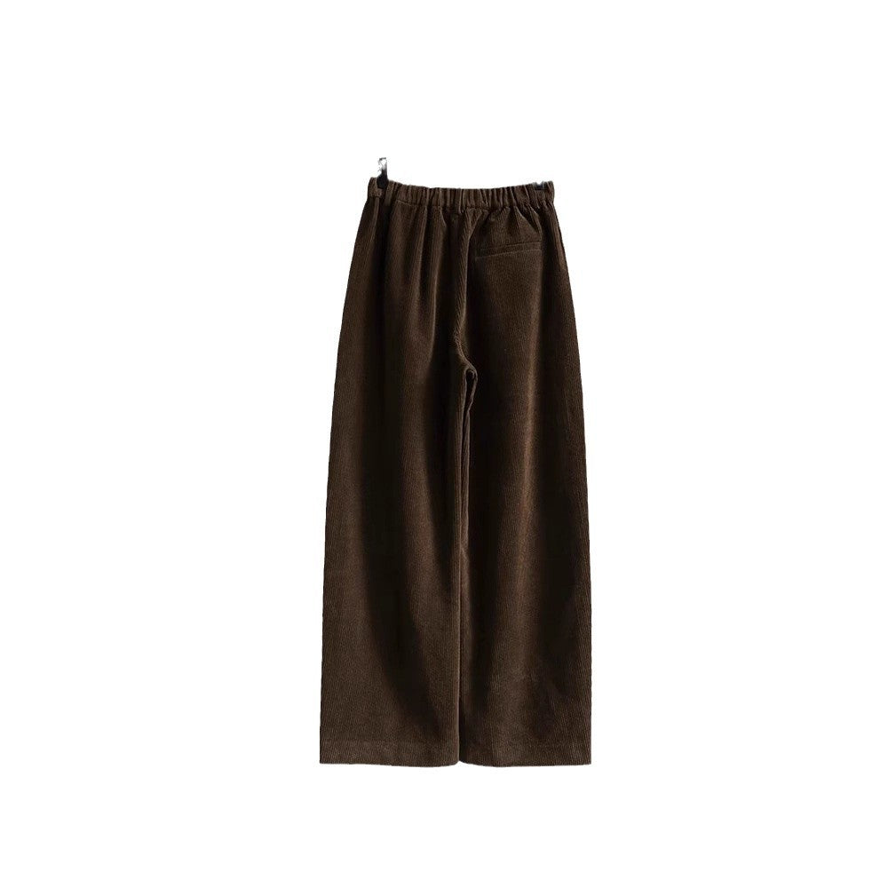 Ladies Stylish, Loose Cord Pants Mune Fashion