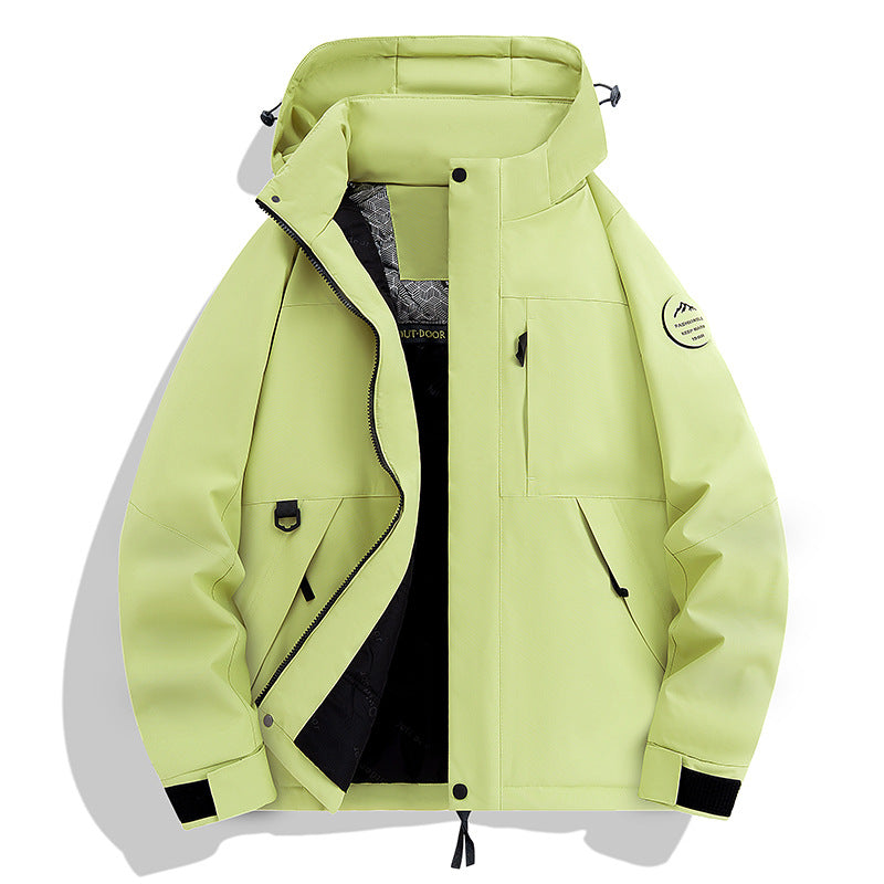 Men's Waterproof and Breathable Softshell Outdoor Jacket Mune Fashion