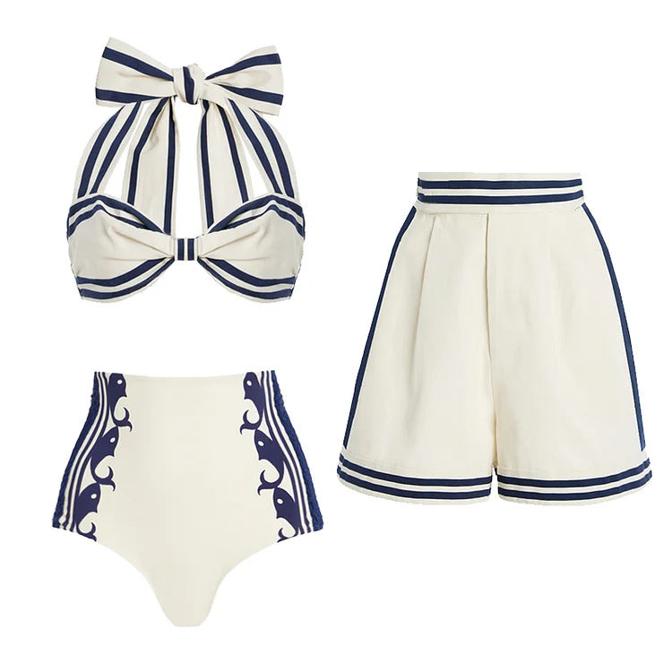 Women’s swim outfit with elegant bow detail Mune Fashion