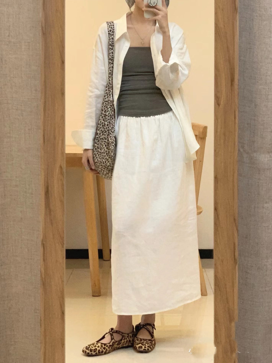 Women's Casual Long Sleeve Linen Blouse Mune Fashion