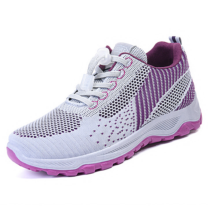 Men's breathable knitted running shoe with shock-absorbing EVA sole Mune Fashion