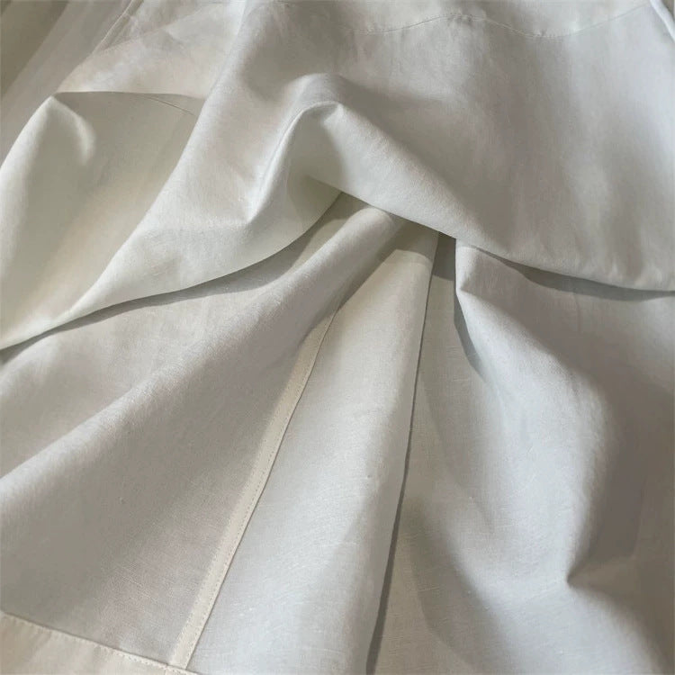 Ladies Elegant, airy Maxi skirt with elastic waistband Mune Fashion