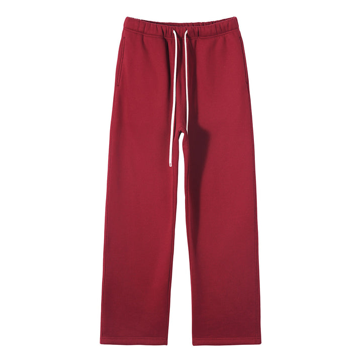 Women’s wide Relax sweatpants with elastic comfort waistband, contrasting drawstring, and straight leg Mune Fashion
