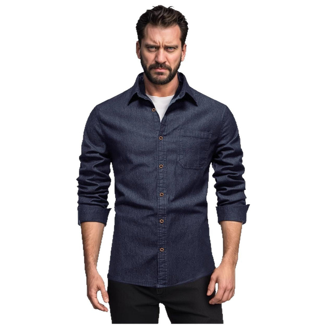 Men's Denim Shirt Mune