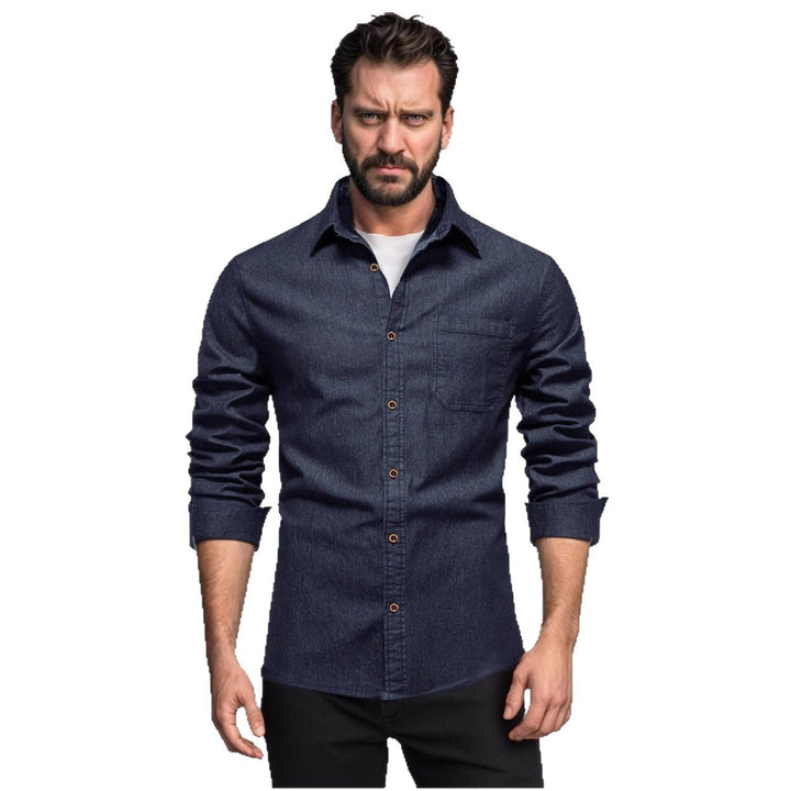 Men's Denim Shirt Mune