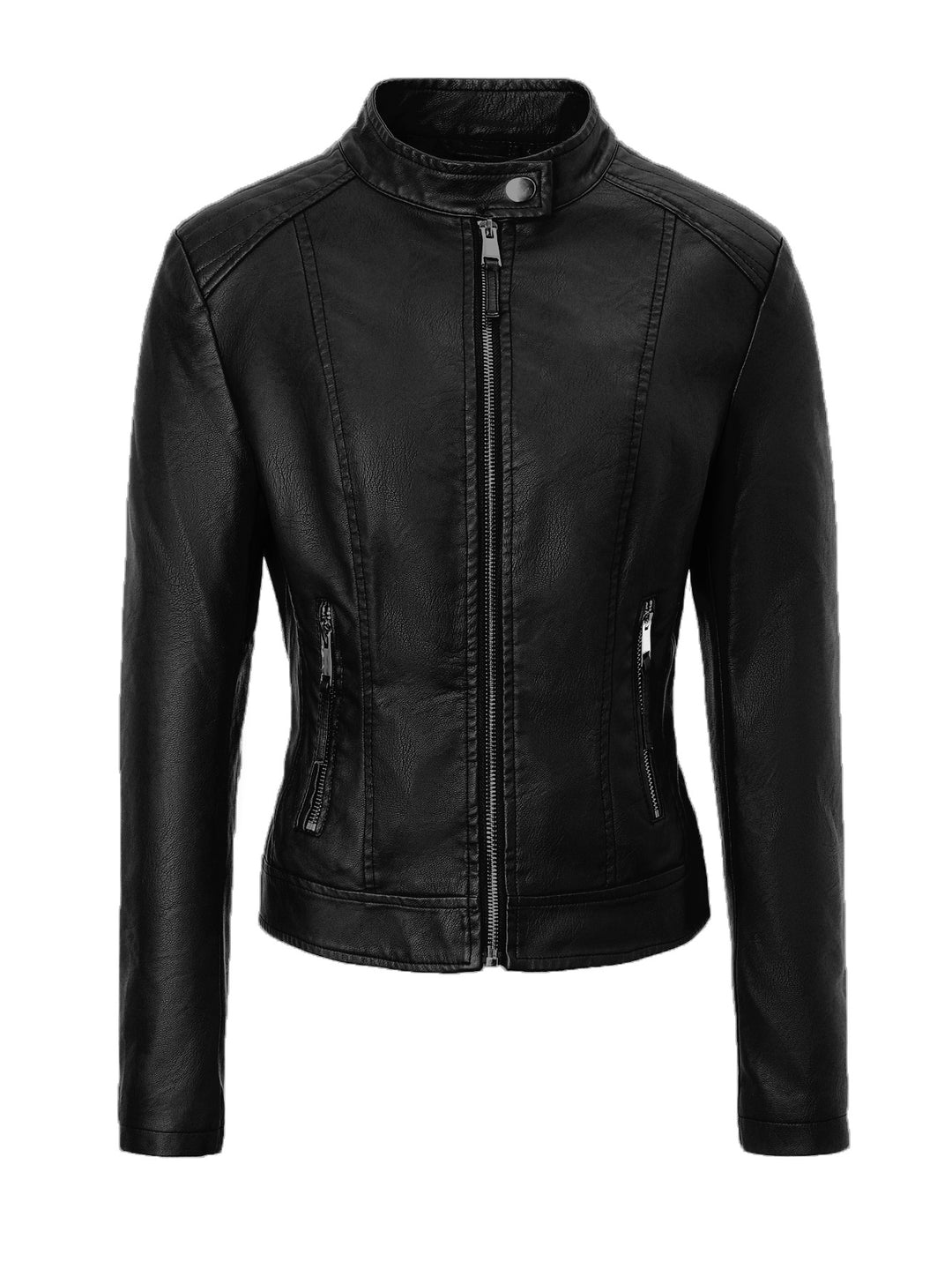 Women's Modern Patent Jacket Mune Fashion