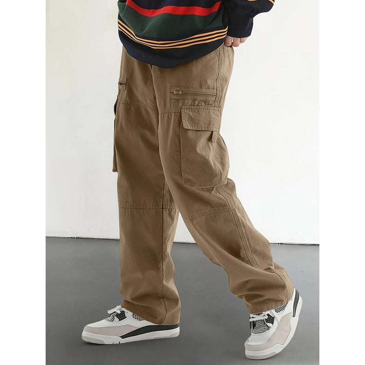 Men's sporty training pants with zipper Mune Fashion