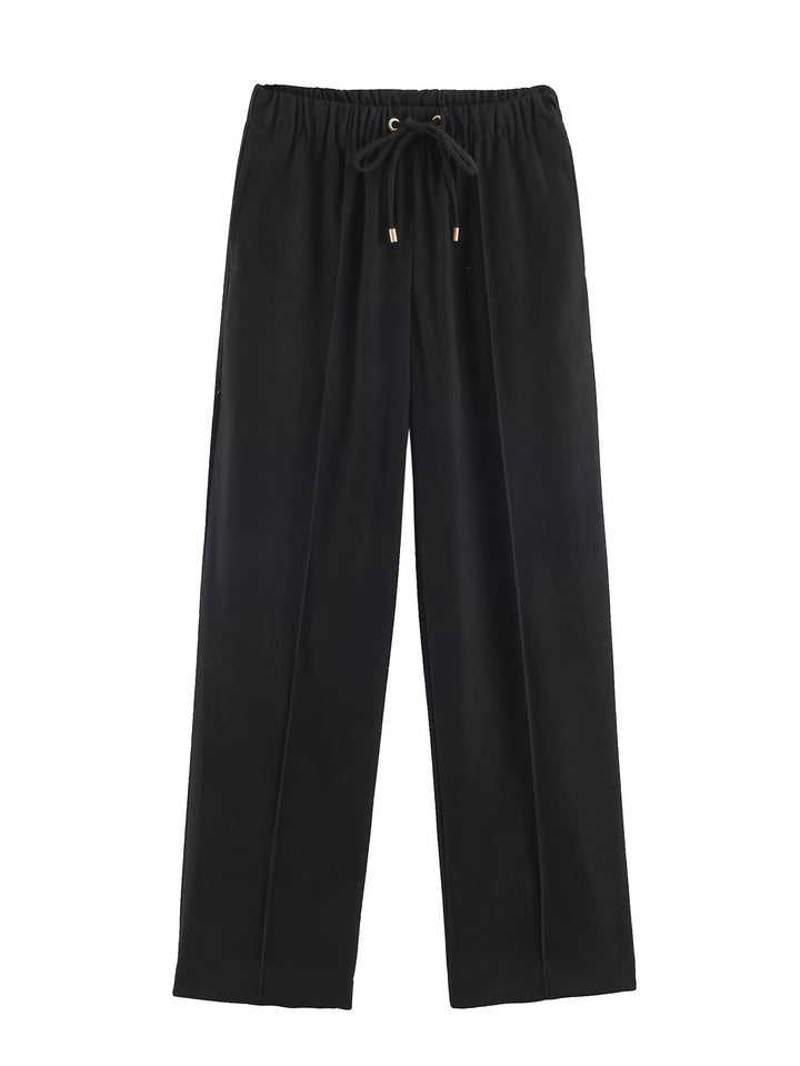 Women's short blazer in velvet look with pointed shirt collar and elastic hem Mune Fashion