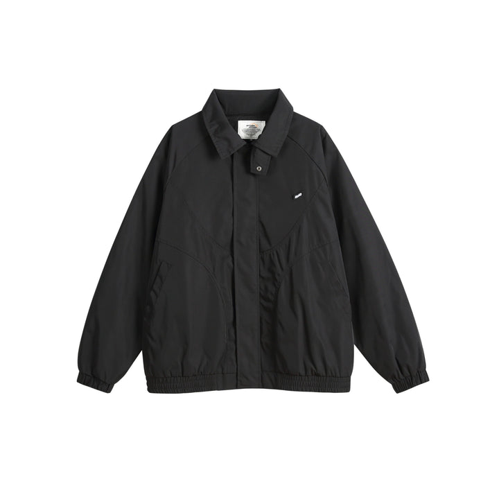 Unisex Boxy Transitional Blouson with Stand Collar and Elastic Hem Mune Fashion