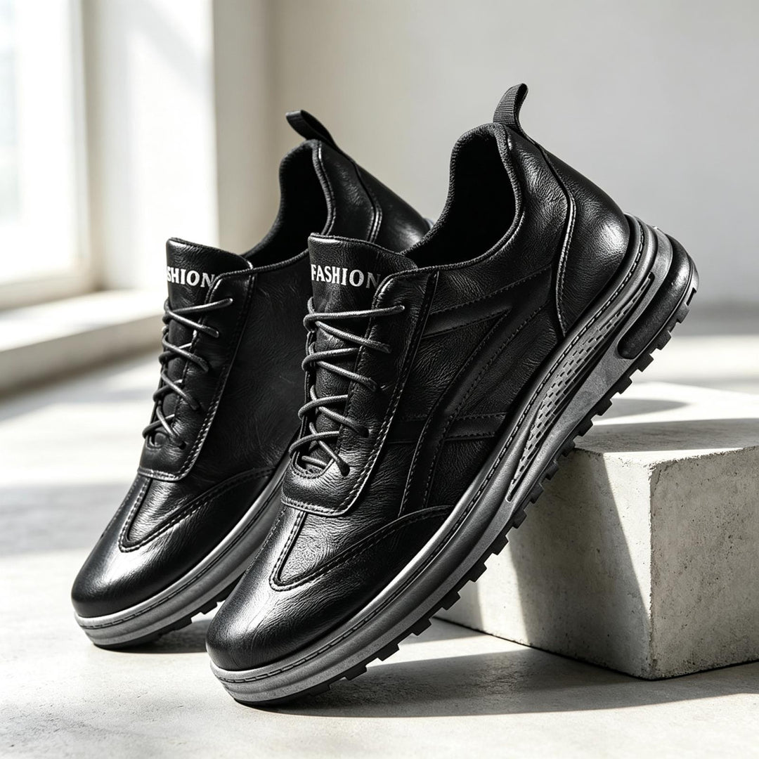 Men's Sporty Sneakers with Elastic Upper Mune Fashion