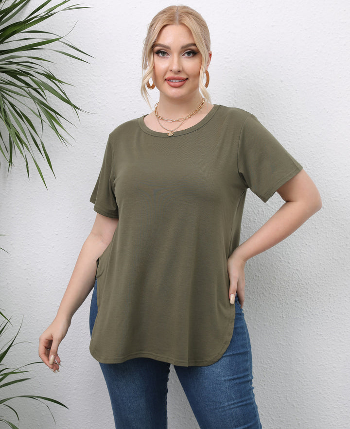 Women's casual T-shirt with side pockets Mune Fashion