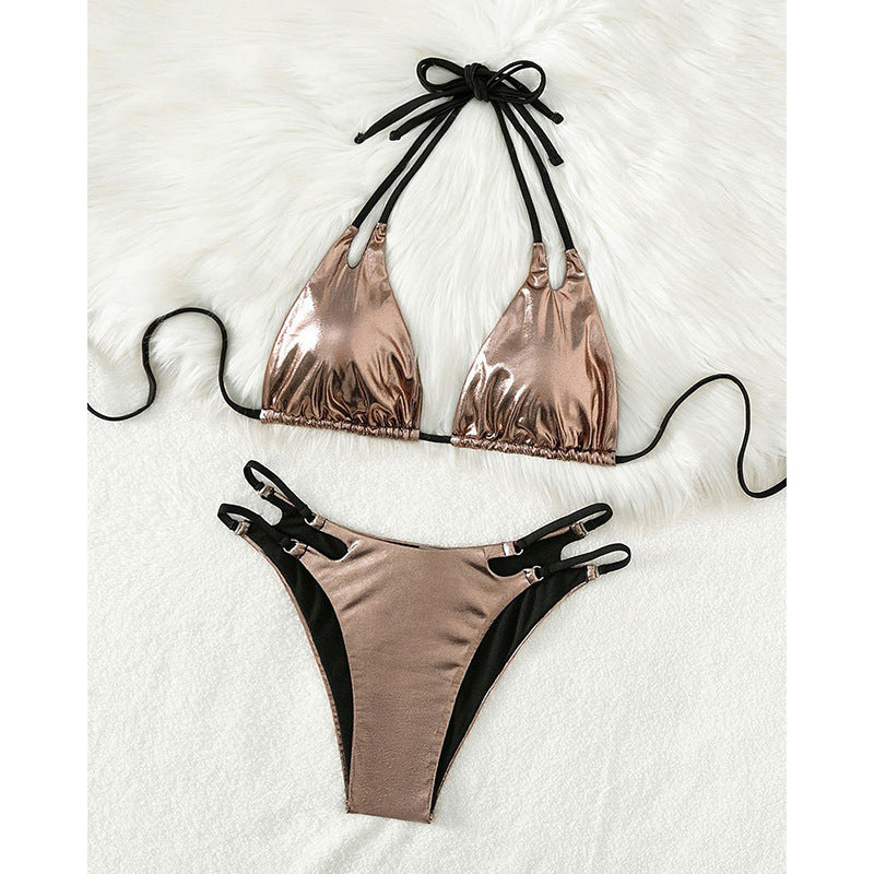 Women's triangle bikini with elegant cut-out details Mune Fashion
