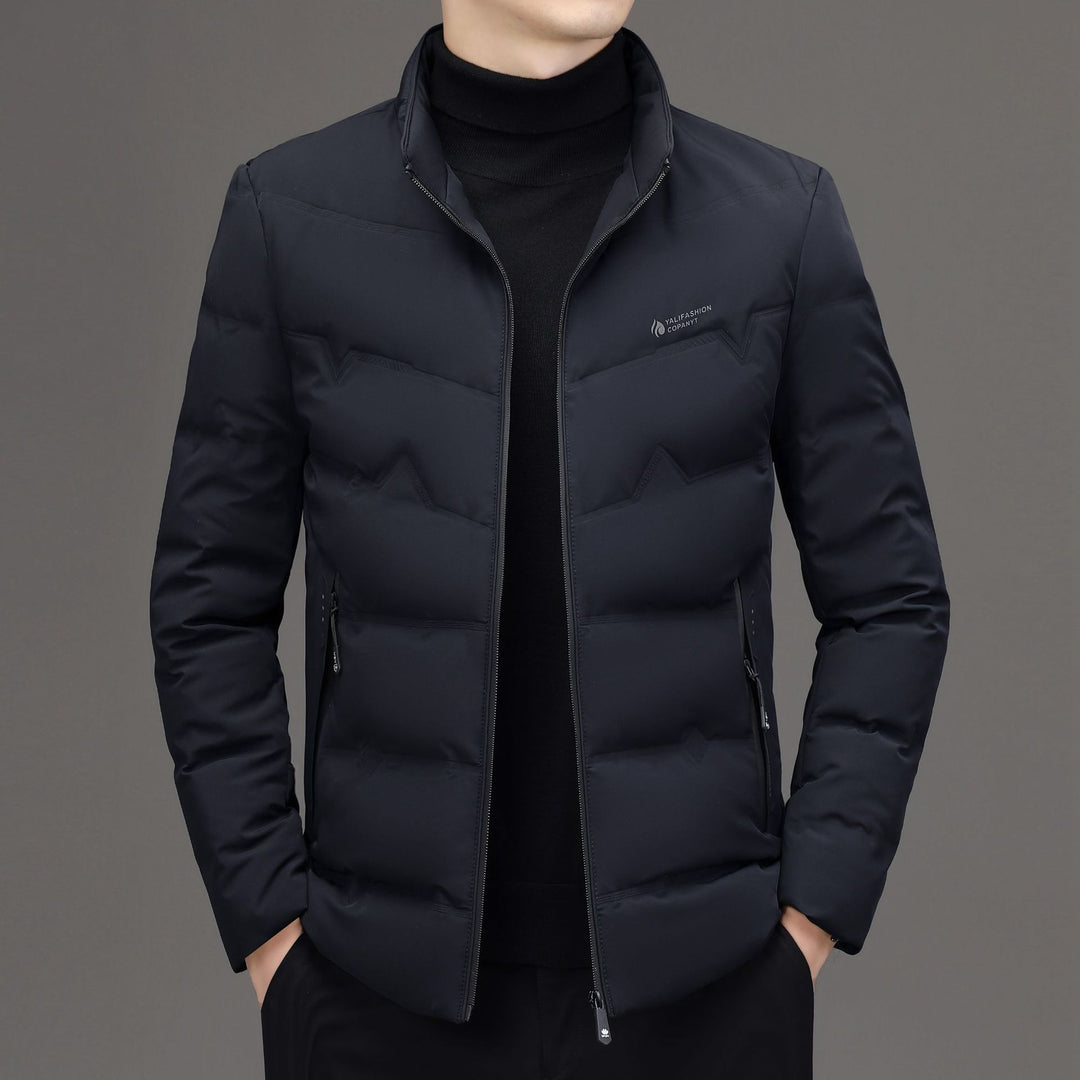 Men's quilted shirt jacket with light thermal lining Mune Fashion