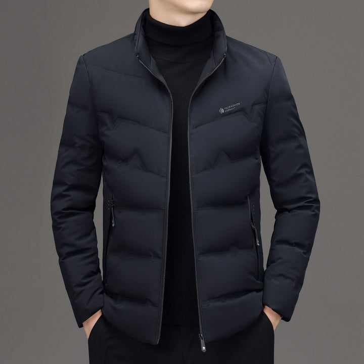 Men's quilted shirt jacket with light thermal lining Mune Fashion