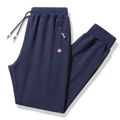 Men's Cone Thermal Jogging Pants with Zipper Pockets & Drawstring Mune Fashion