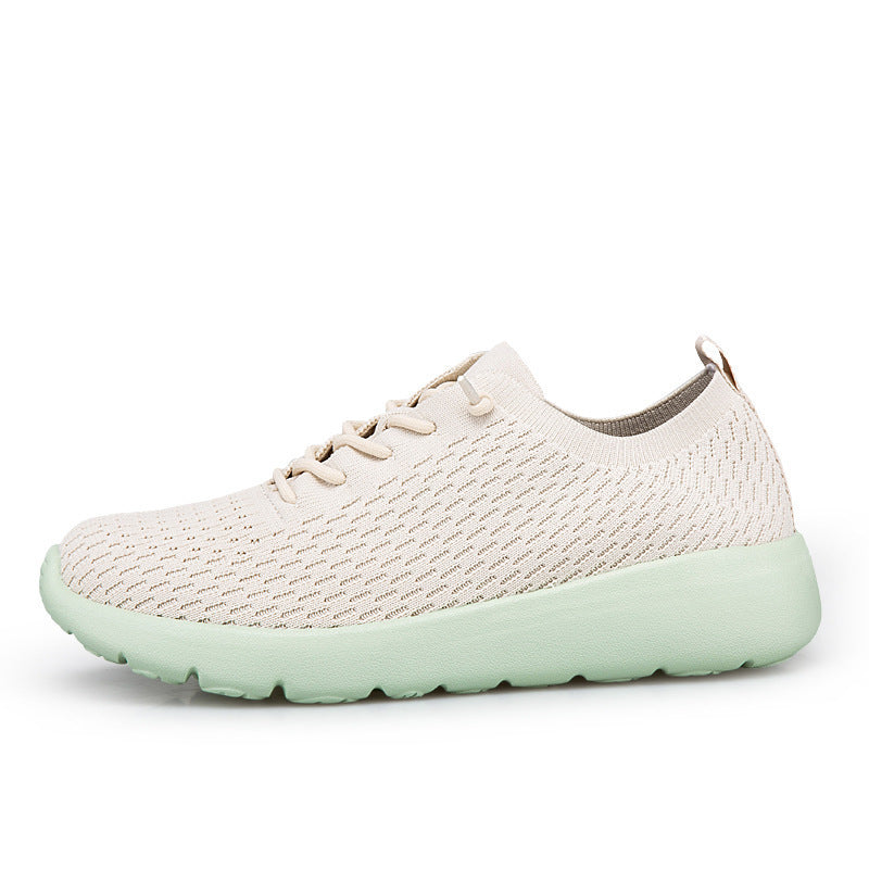 Unisex nan lightweight knitted slip-on with contoured comfort footbed and shock-absorbing wave sole Mune Fashion