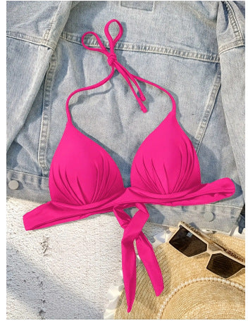 Women's Triangle Bikini with Trendy Knot Design Mune Fashion