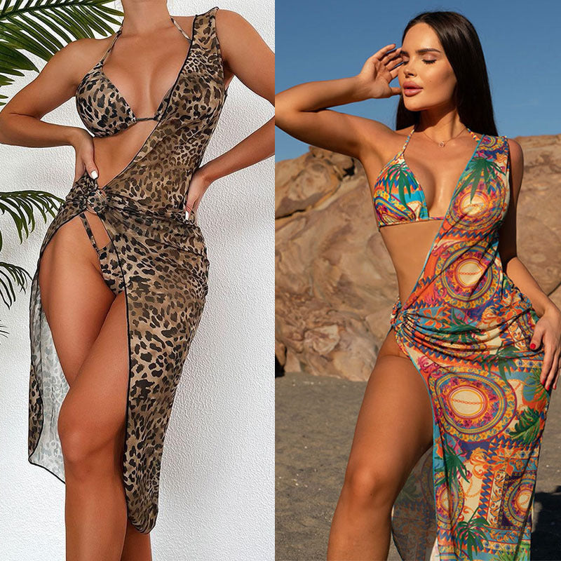 Women's beach dress with sophisticated wrap design Mune Fashion