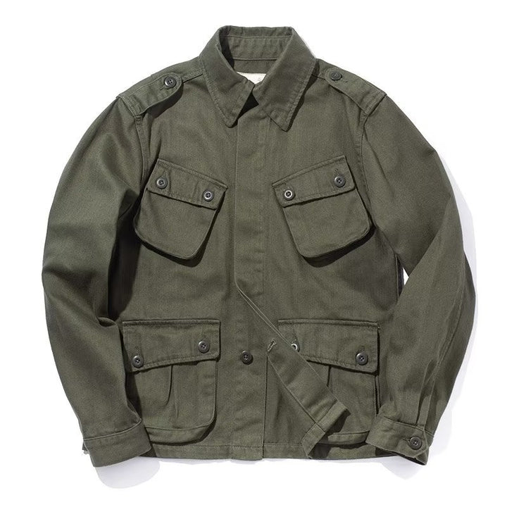 Men's Casual Utility Jacket with Practical Pockets Mune Fashion
