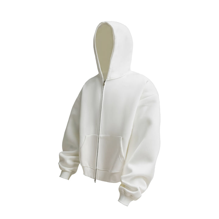 Unisex Oversized Hoodie Zip Jacket with Thermal Fleece and Kangaroo Pocket Mune Fashion