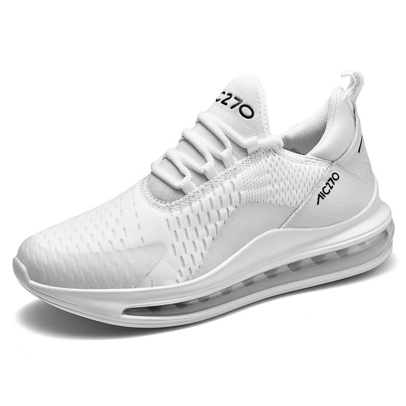 Men's Modern Air-Cushion City-Run Sneaker with Ventilated Mesh and TPU Support Structure Mune Fashion