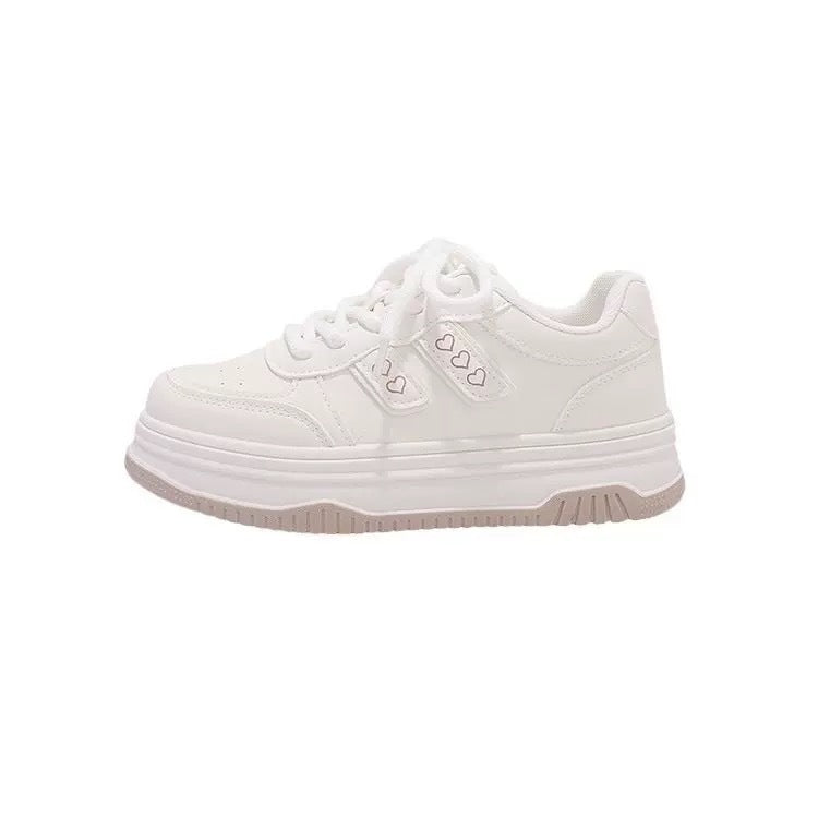Women's platform sneaker with decorative fish charms and padded comfort insole Mune Fashion