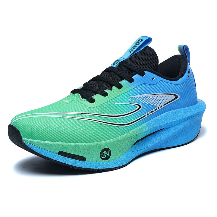 Unisex flowing Race Performance sneakers with high-profile reactive foam midsole and seamless lightweight knit upper Mune Fashion