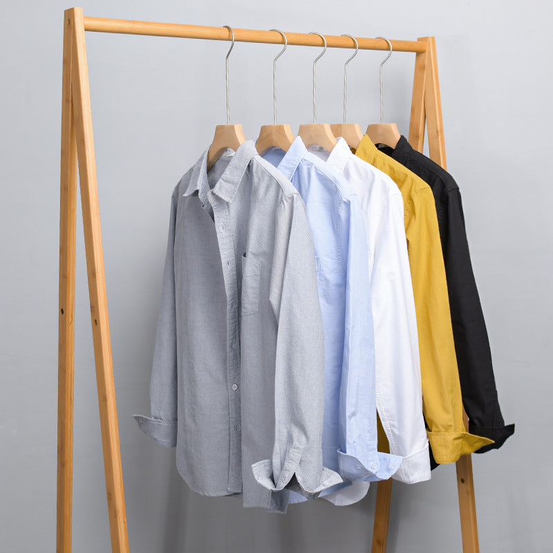 Men's Casual Cotton Layering Overshirt with Kent Collar, Chest Pocket, and Soft Twill Finish Mune Fashion