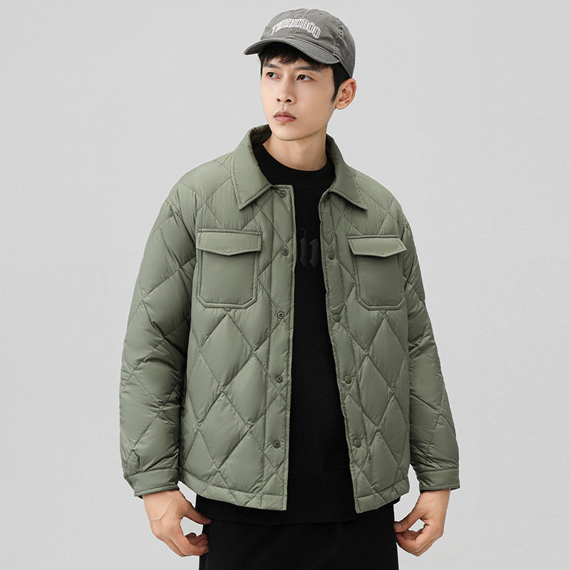 Men's Fashion Padded Jacket with Pockets Mune Fashion