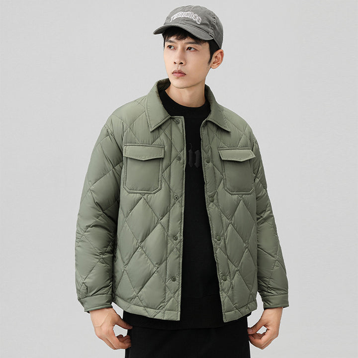 Men's Fashion Padded Jacket with Pockets Mune Fashion