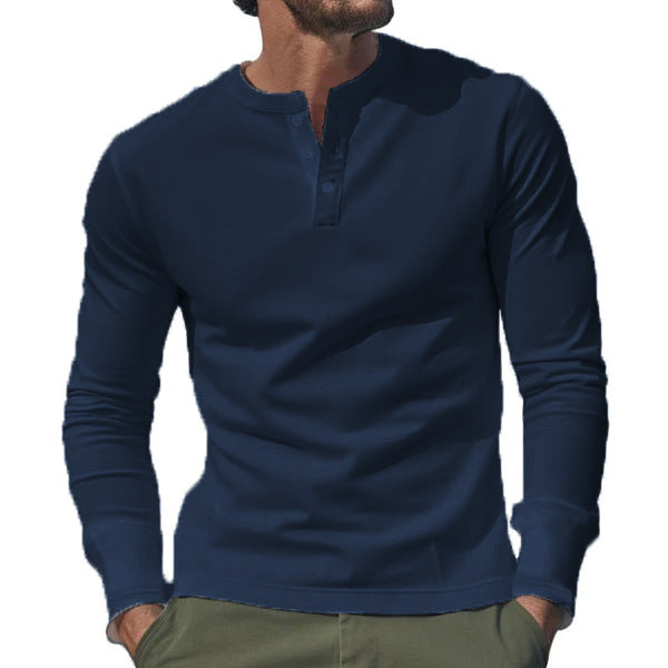 Men's slim fit long sleeve shirt with concealed button placket made of cotton stretch and elastic cuffs Mune Fashion